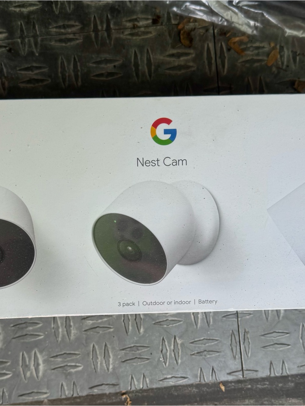 Google Nest Cam 3-Pack White Wireless Security Cameras